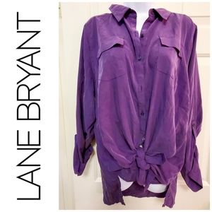 💜NWT Lane Bryant Button Down Blouse💜